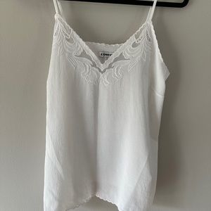 Express White Lace Cami Size XS